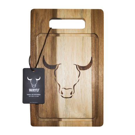 Tabla de Cortar Madera Acacia 33cm Wayu Asado