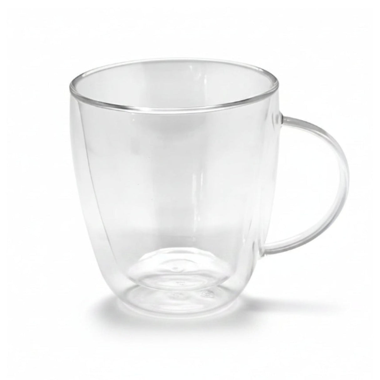 Tazon de Vidrio Doble Pared 470 ml Glasso