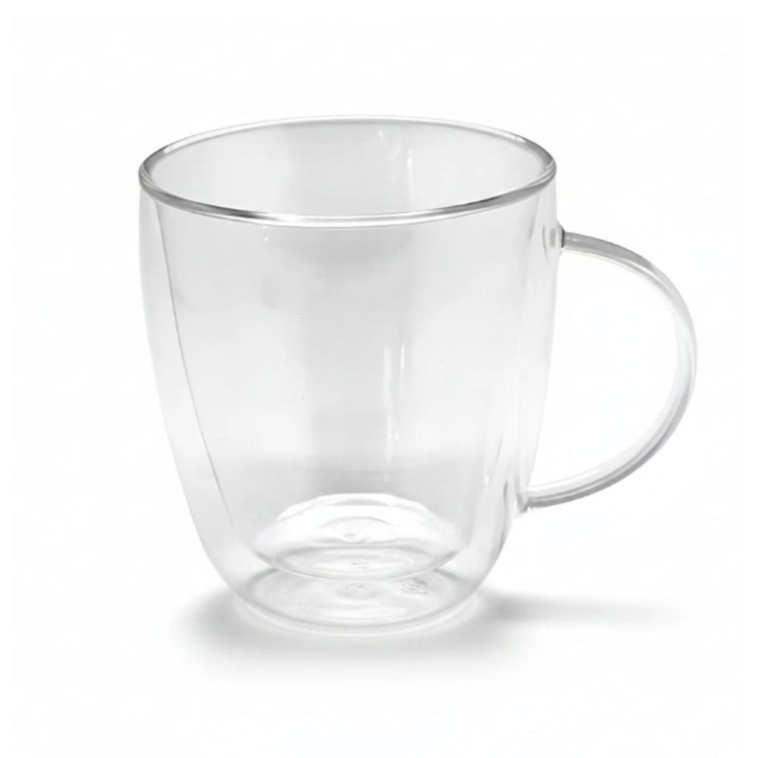 Tazon de Vidrio Doble Pared 470 ml Glasso