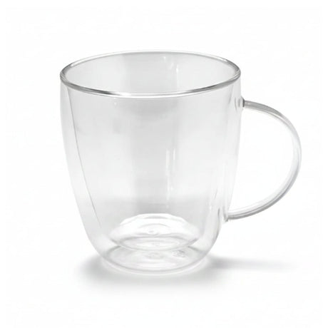 Tazon de Vidrio Doble Pared 470 ml Glasso