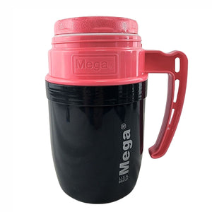 Termo New Mega 430mL Comida Caliente Boca Ancha Colores Rosa