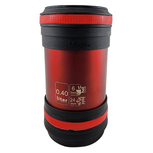 Termo de Comida 400 mL Acero Inoxidable Maxx Mega rojo detras