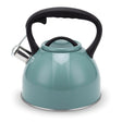 Tetera Acero Inoxidable Wens 3L Silbato Turquesa | Disparo.cl