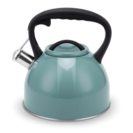 Tetera Acero Inoxidable Wens 3L Silbato Turquesa | Disparo.cl
