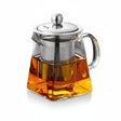 Tetera De Vidrio Infusora Cuadrada Filtro 750ml Cocina Hogar | Disparo.cl