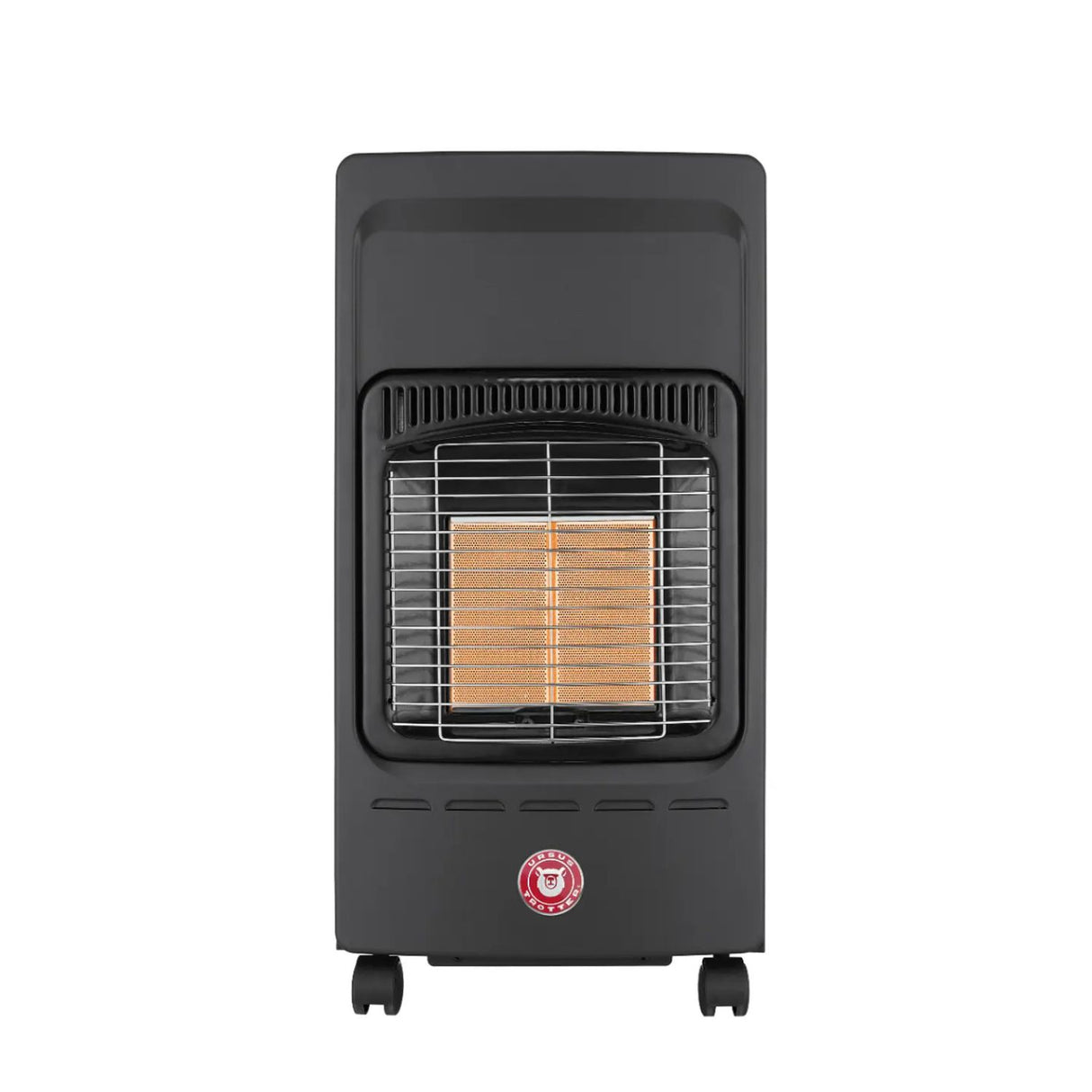 Estufa a Gas Infrarroja Ursus Trotter UT FRX-2800 Negro, ideal para calentar espacios de 35 m² rápidamente. ¡Compra ahora y disfruta de calor inmediato!-1-1-1-1