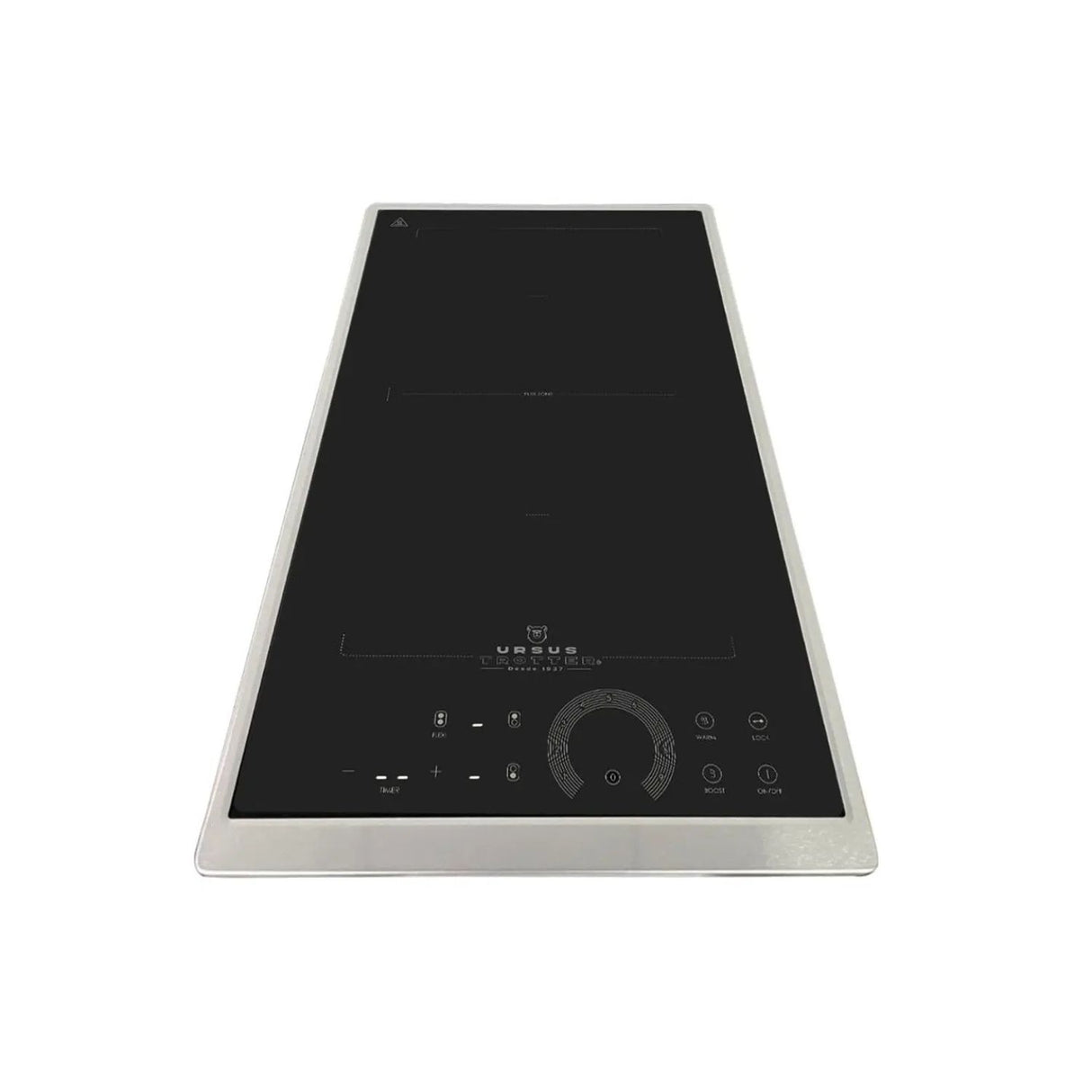 Encimera Vitrocerámica 2 Zonas Ursus Trotter UT-ICT 2P INOX, elegante y duradera. Cocina con precisión y facilidad. ¡Compra ahora y transforma tu cocina!-1-3-1-1