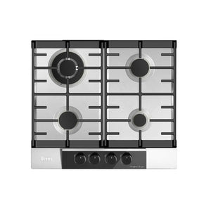 Encimera 4 Quemadores Gas Licuado Ursus Trotter GS-60T. Diseño moderno y funcional, ideal para cocinar múltiples platillos. ¡Compra ahora y transforma tu cocina!-1-1-1-1