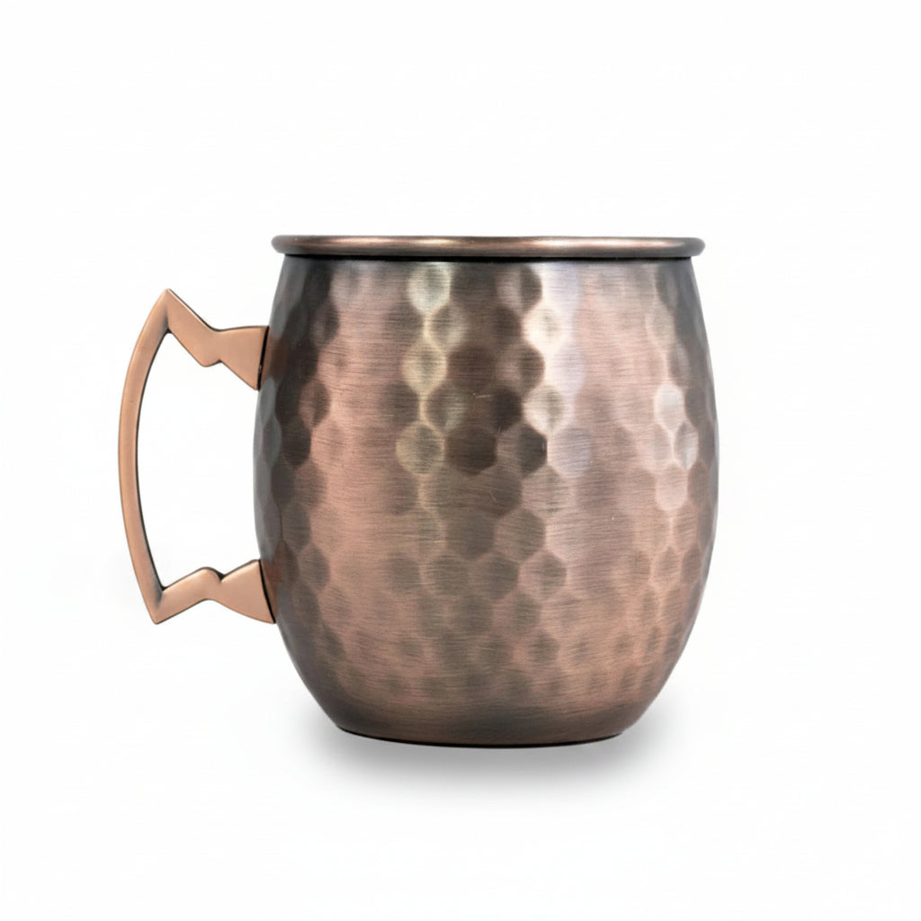Vaso Copper Mug Wayu 600ml Tazón de Cobre para Tragos fondo blanco