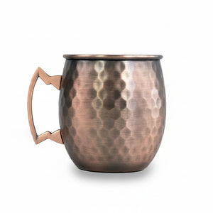 Vaso Copper Mug Wayu 600ml Tazón de Cobre para Tragos fondo blanco