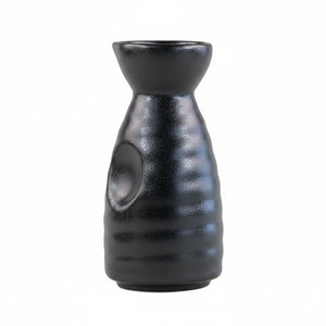 Alcuza Cerámica Soya Tokai 200ml Negro Wayu | Disparo.cl