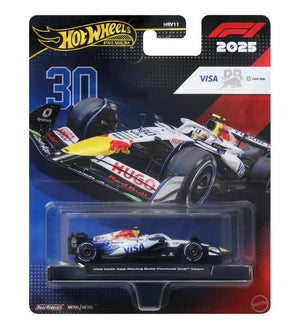 Auto Hot Wheels Premium F1 2025 Lawson #30 | Disparo.cl