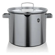 Cacerola Acero Inoxidable 26cm Tapa Vidrio 7L | Disparo.cl