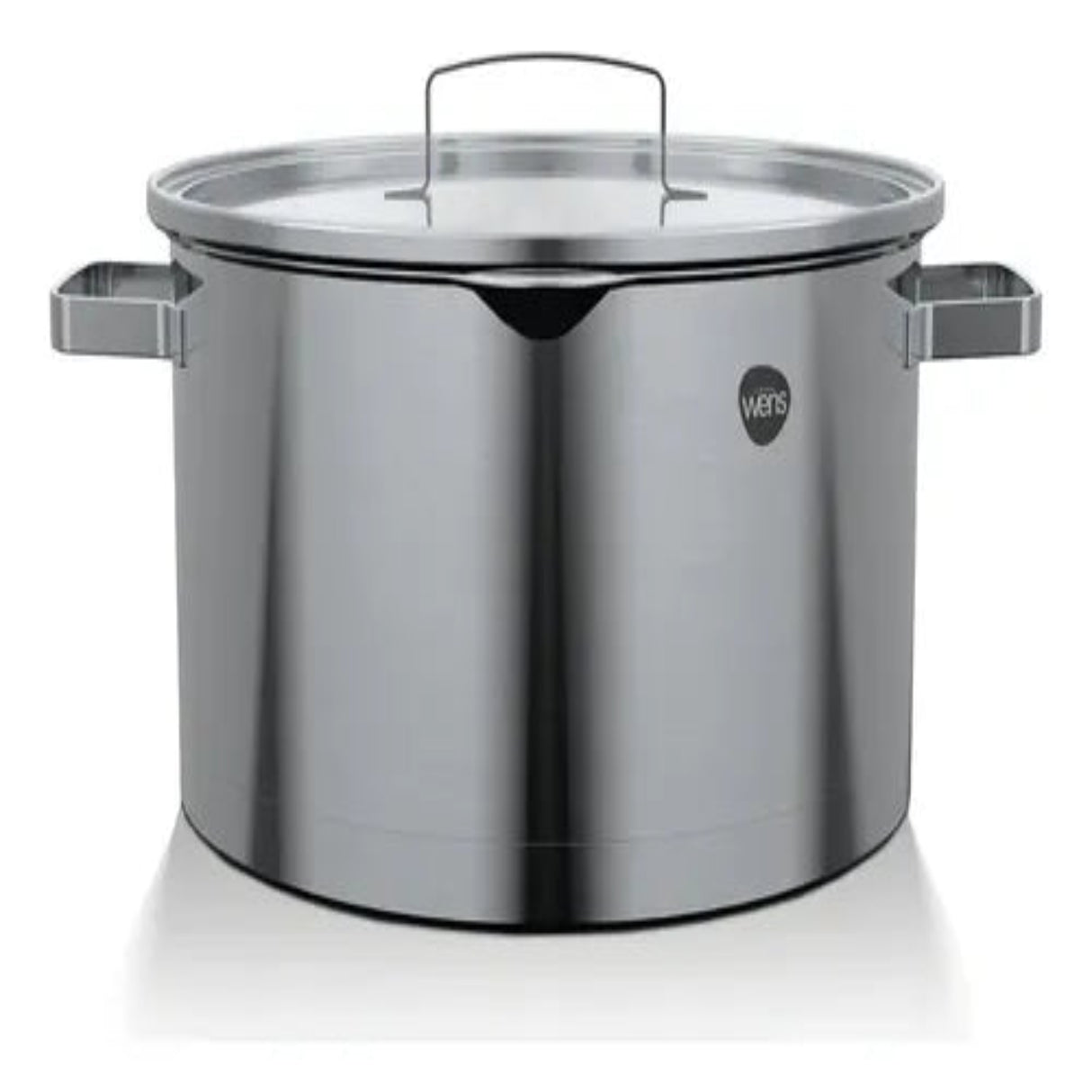 Cacerola Acero Inoxidable 26cm Tapa Vidrio 7L | Disparo.cl