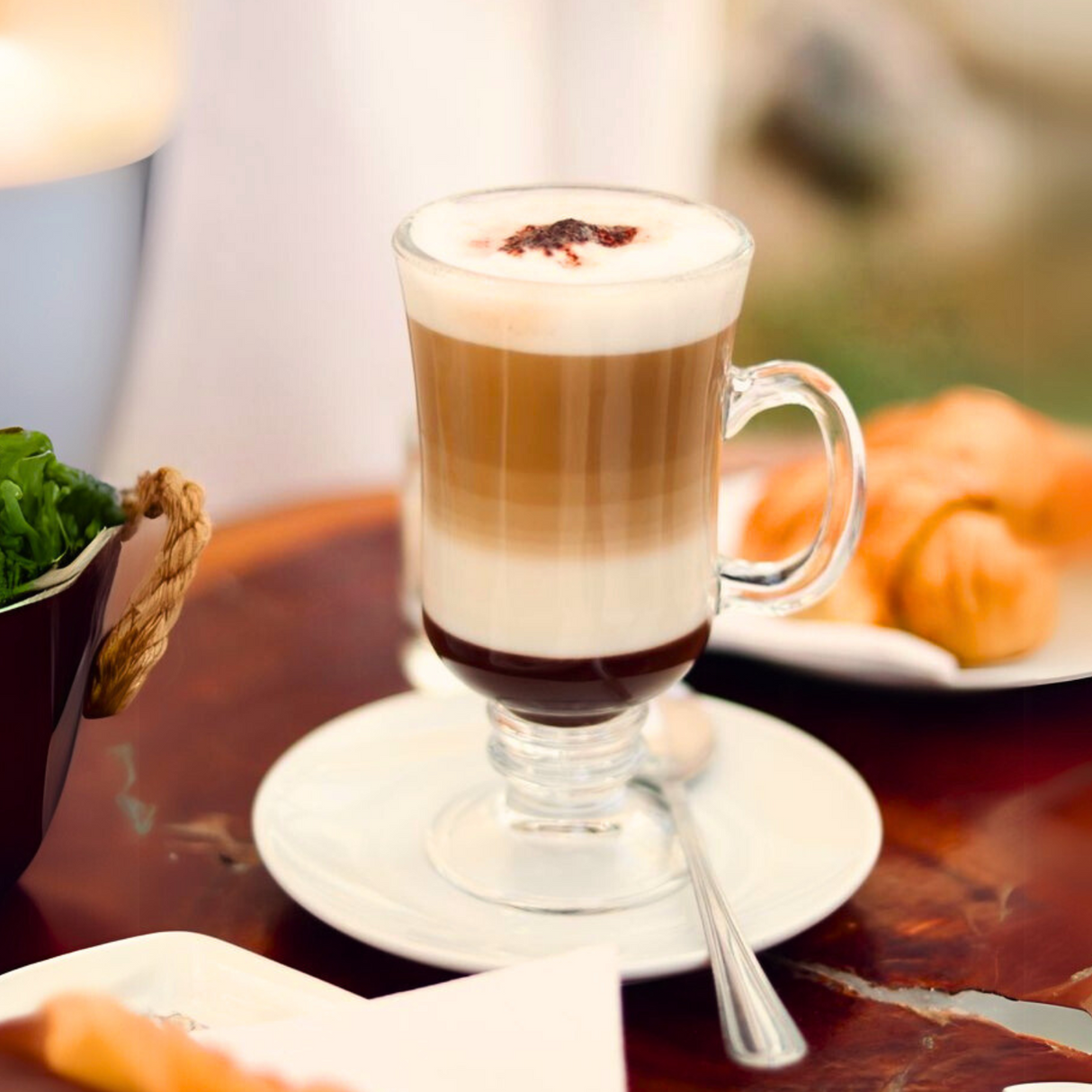 Set 4 Tazas Cafe Cappuccino 110cc Allegra Bebidas Calientes