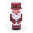 Caja metalica navidad Viejito Pascuero 24cm vista frontal fondo blanco