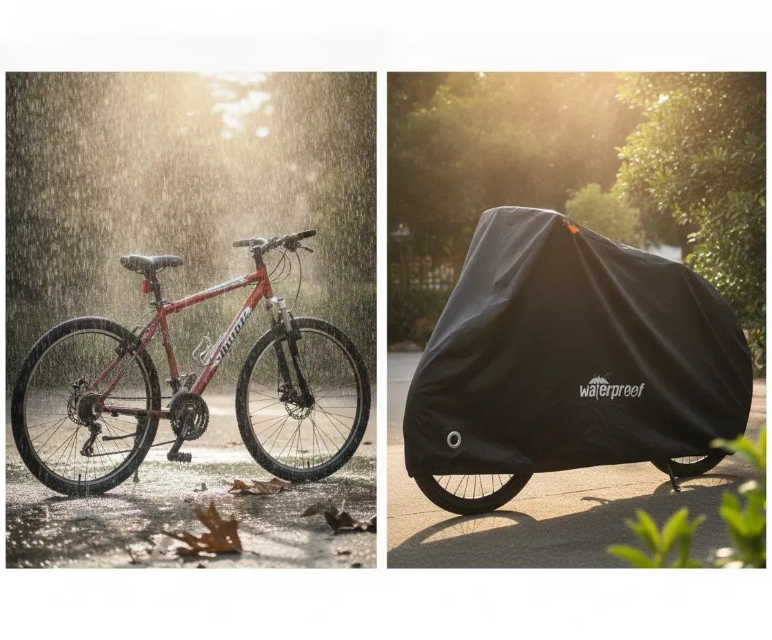 Carpa Cobertor Funda Para Bicicleta Impermeable 110 X 200cm  - imagen 4