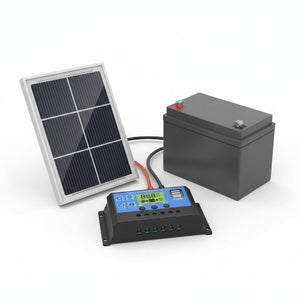 Controlador de Carga Solar 30A 12V 24V PWM LC | Disparo.cl