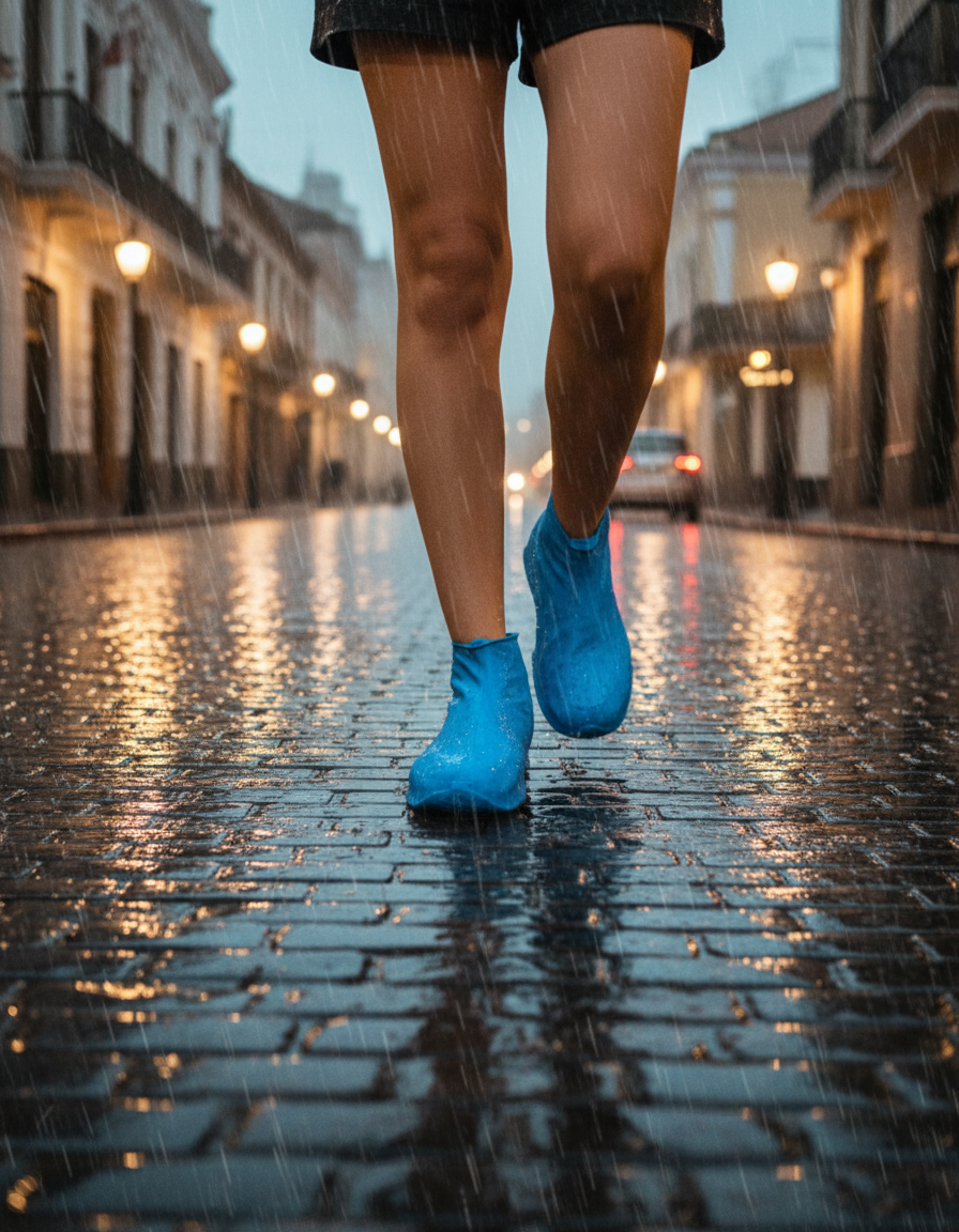 Cubre Calzado Impermeable Silicona Antidesliz | Disparo.cl