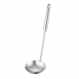 Cucharon acero inoxidable Wens 34cm vista frontal fondo blanco