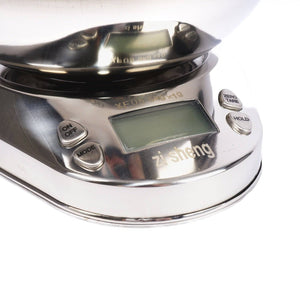 Balanza de Cocina de Metal Pesa Bandeja Hasta 5 Kg. Precisión y resistencia para tus recetas. ¡Ideal para medir ingredientes fácilmente!-2