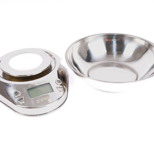 Balanza de Cocina de Metal Pesa Bandeja Hasta 5 Kg. Precisión y resistencia para tus recetas. ¡Ideal para medir ingredientes fácilmente!-3