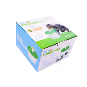 Bebedero Mascotas 1,6L Automático Fuente Agua Diseño Flor. Flujo continuo para agua fresca y filtrada. ¡Hidratación ideal para tu mascota!-2