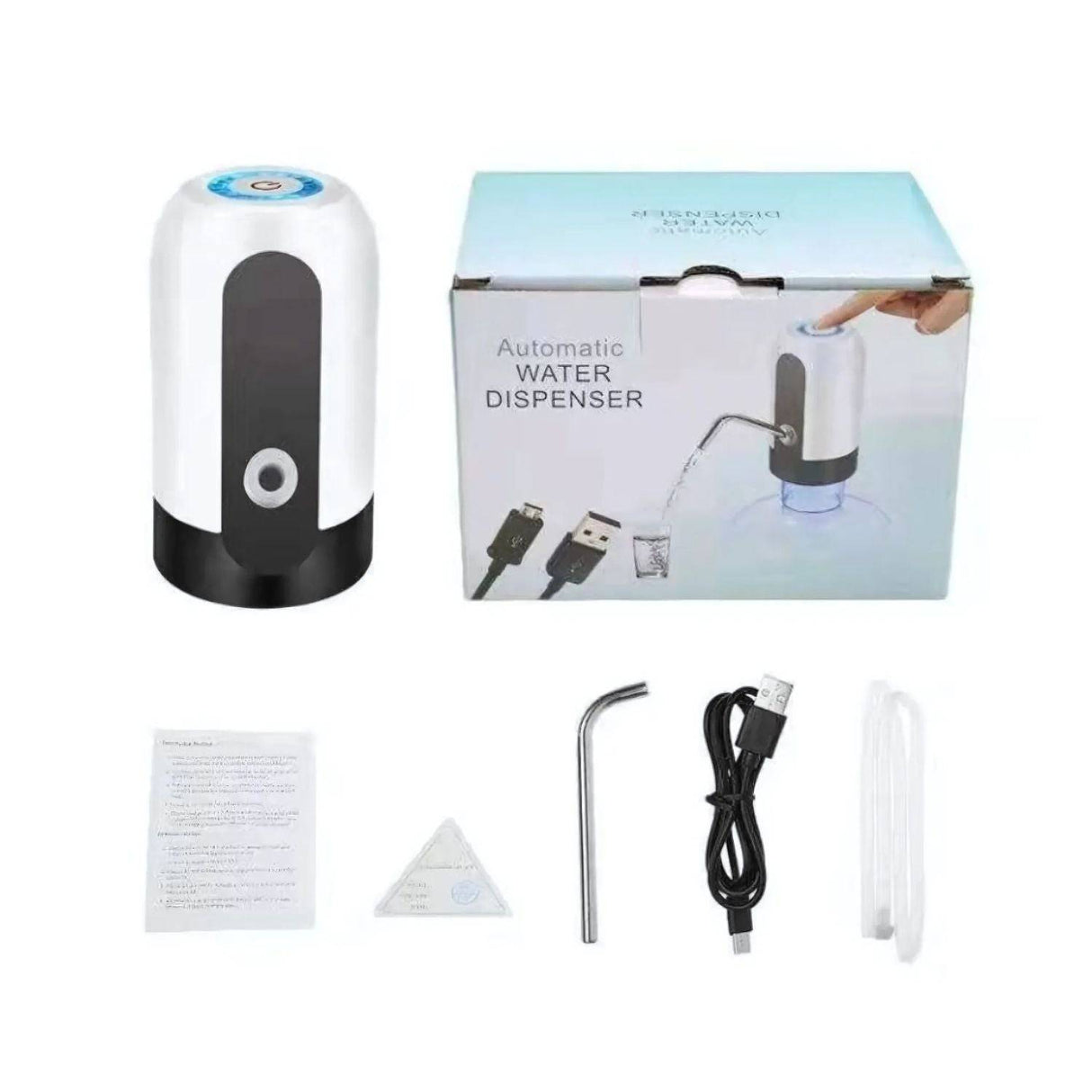 Dispensador de Agua Electrico Recargable Bidon Comodidad