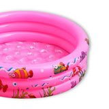 Piscina Infantil Inflable 120cm Verano Resistente Niños Rosa, ideal para el verano y juegos acuáticos. Perfecta para patio o playa. ¡Descúbrela ahora!-2