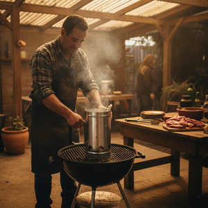 Iniciador fuego parrilla chimenea carbon quincho chileno asado familiar