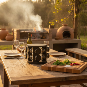 Organizador especias giratorio quincho asado chileno condimentos