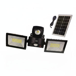 Foco Solar Exterior LED 200W con Sensor Movimiento | Disparo.cl