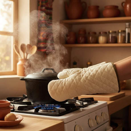 Guantes Horno Toma Ollas Protector Calor | Disparo.cl