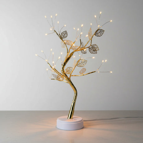 Lámpara Árbol Bonsai 72 LED USB Decorativa Mesa