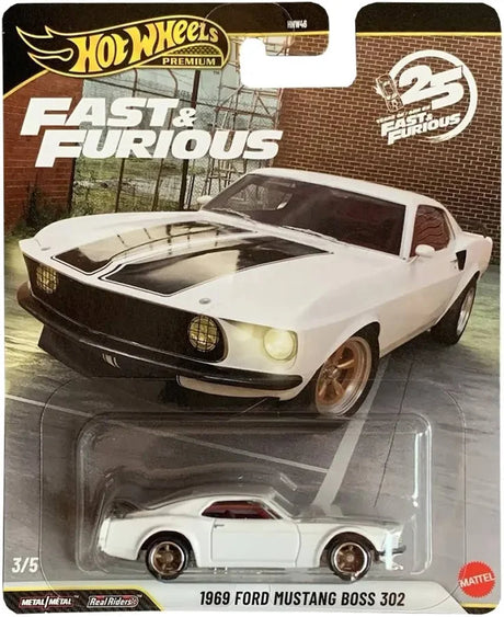 Hot Wheels Premium 69 Ford Mustang Boss 302 F | Disparo.cl