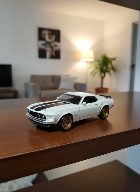 Hot Wheels Premium 69 Ford Mustang Boss 302 F | Disparo.cl