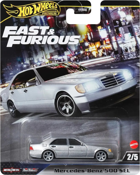 Hot Wheels Premium Mercedes-Benz 500 SEL Fast | Disparo.cl