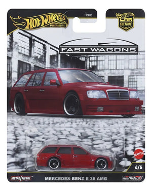 Hot Wheels Premium Mercedes E36 AMG Fast Wago | Disparo.cl