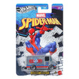 Hot Wheels Silver Series Combat Medic 5/5 Spider-Man Marvel vista frontal en blíster