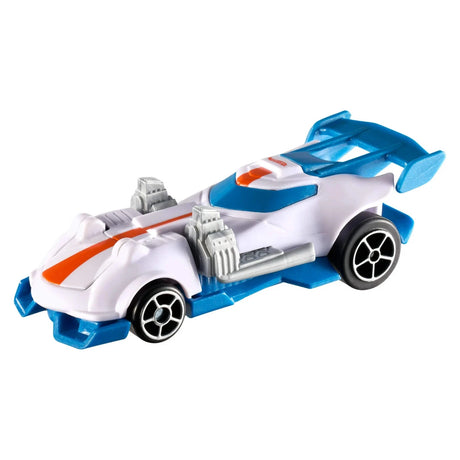Auto Hot Wheels Super Twin Mill función transformación roll activada lateral derecho