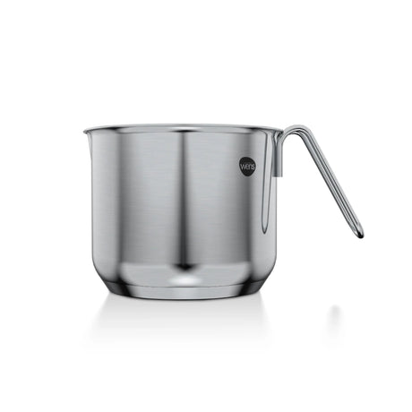 Lechero acero inoxidable Wens 14cm pulido espejo vista frontal