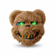 Mascara Halloween oso LED luz verde pilas AA vista frontal producto