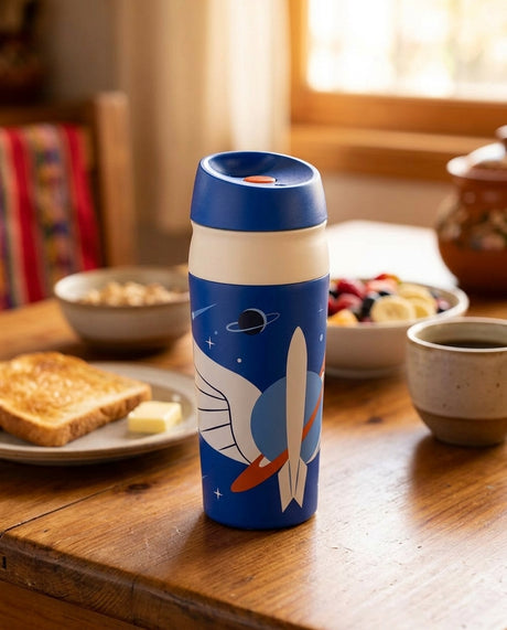 Vaso infantil Toy Story cohete cumpleaños niños mesa colores