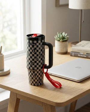 Mug termico Pizza Planet cocina chilena desayuno acero inoxidable