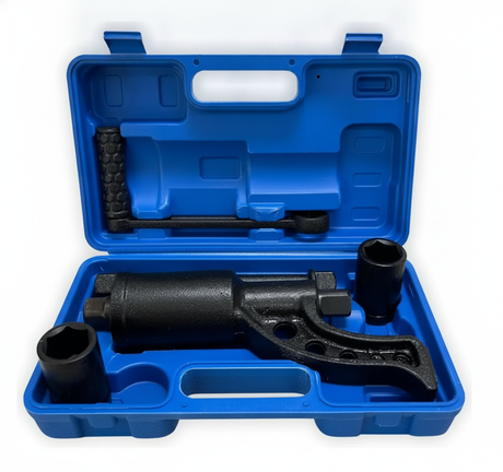 Multiplicador de torque 4800NM vehículos pesados con estuche azul vista frontal
