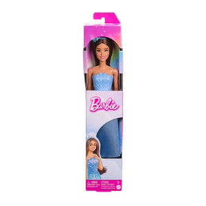 Barbie doncella vestido azul decoracion habitacion niña chilena