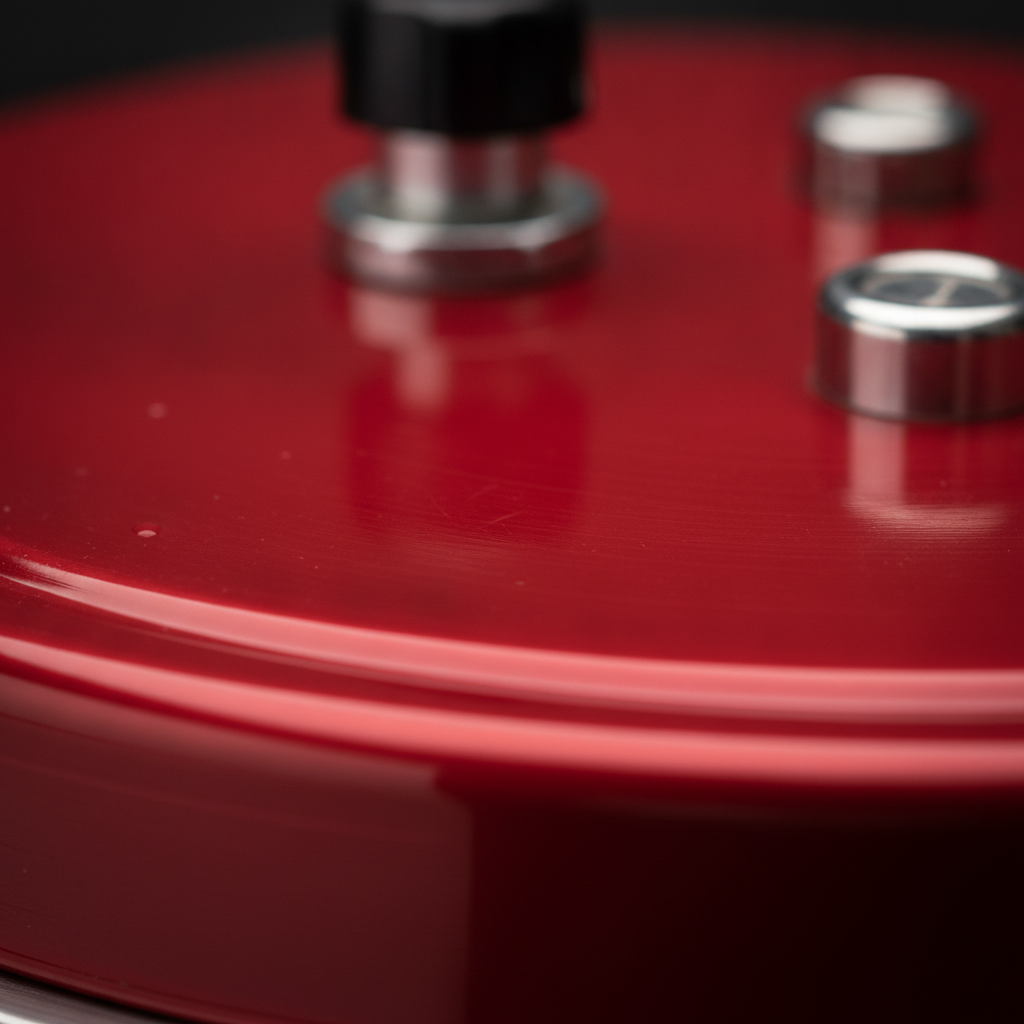 Asa ergonómica anticalor olla presión Keep roja detalle manos