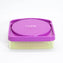 Porta sandwich escolar Kido violeta plástico BPA free vista frontal