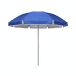 Quitasol sombrilla 120cm azul filtro UV impermeable vista frontal fondo blanco