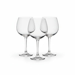 Set 3 Copones Gin Ginebra 657ml Cristar Vidrio | Disparo.cl